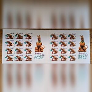Scooby Doo Good Dog Collectible 24 Forever Stamps